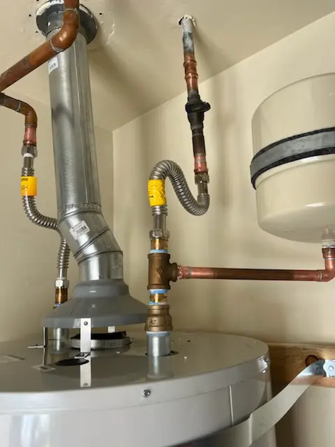 Water heater installation and plumbing repair in Rendalia